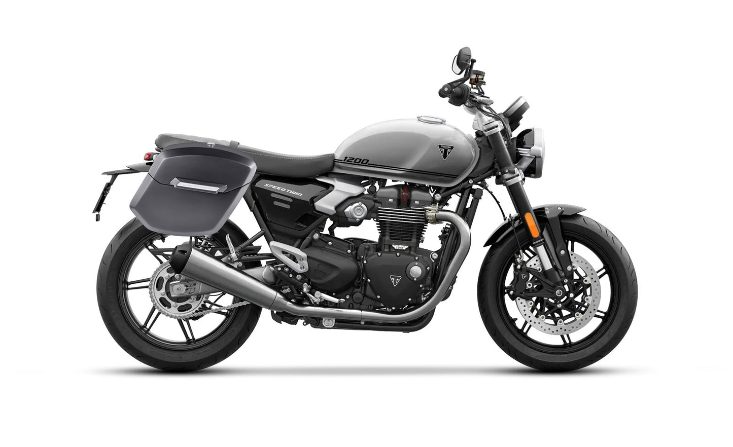24L - Ironclad Quick-Mount Medium Triumph Speed Twin 1200 Matte Hard Alforjas