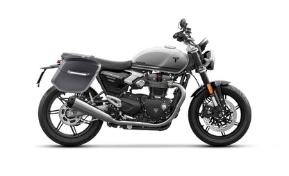 24L - Ironclad Quick-Mount Medium Triumph Speed Twin 1200 Matte Hard Alforjas