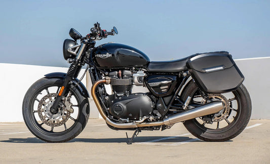 24L - Ironclad Quick-Mount Medium Triumph Speed Twin 900 Matte Hard Alforjas