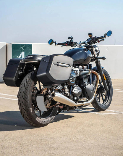 24L - Ironclad Quick-Mount Medium Triumph Speed Twin 900 Matte Hard Alforjas