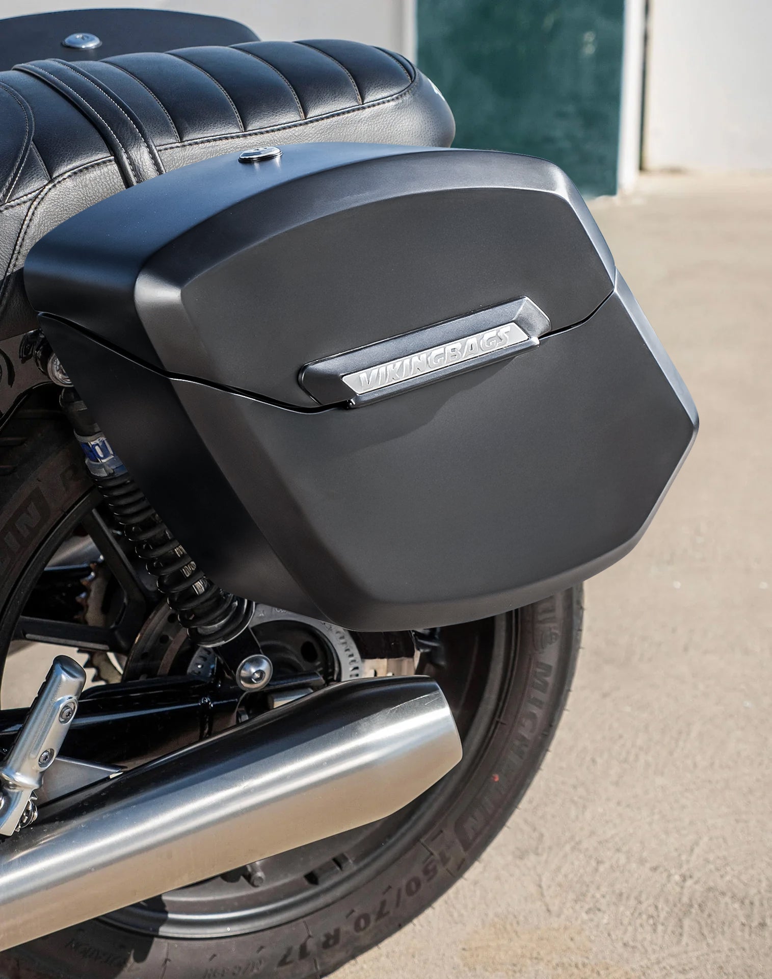 24L - Ironclad Quick-Mount Medium Triumph Speed Twin 900 Matte Hard Alforjas