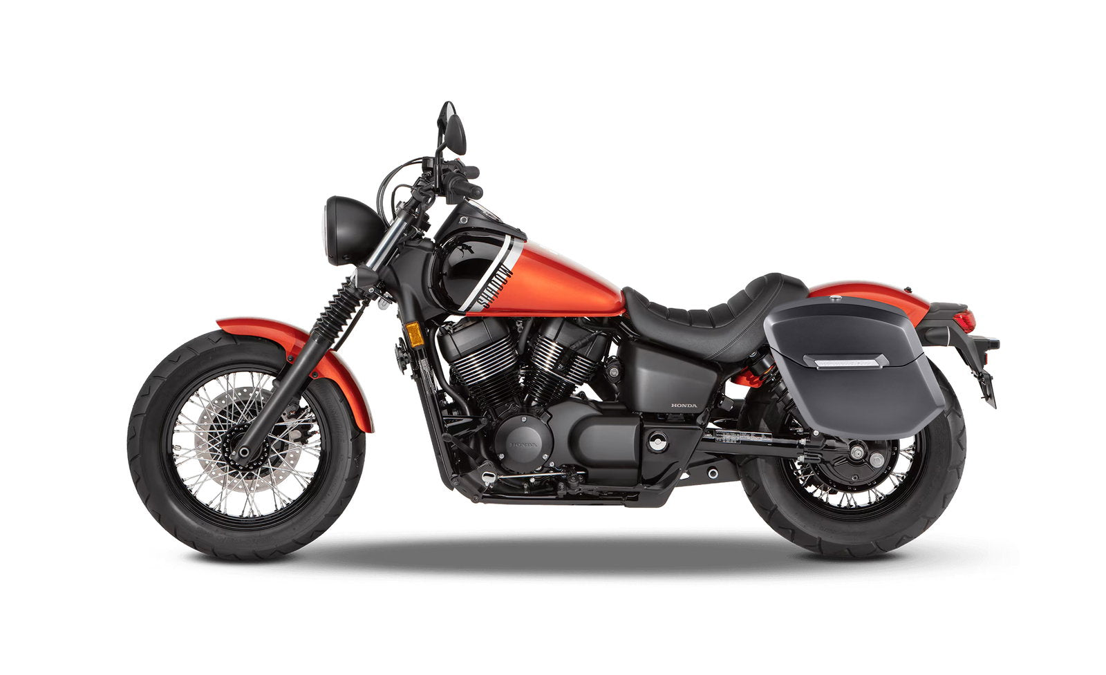 24L - Ironclad Quick-Mount Medium 2024+ Honda Shadow Phantom 750 Matte Hard Alforjas