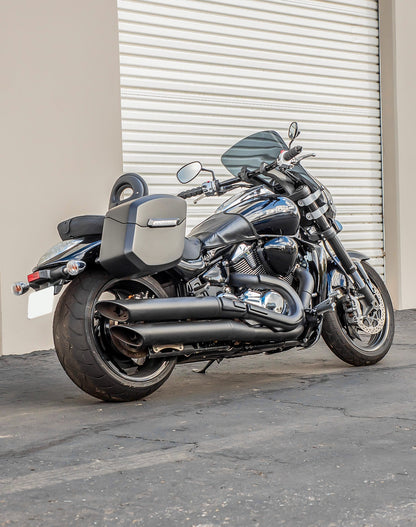 24L - Ironclad Quick-Mount Medium Suzuki Boulevard M109 VZR1800 Matte Hard Alforjas