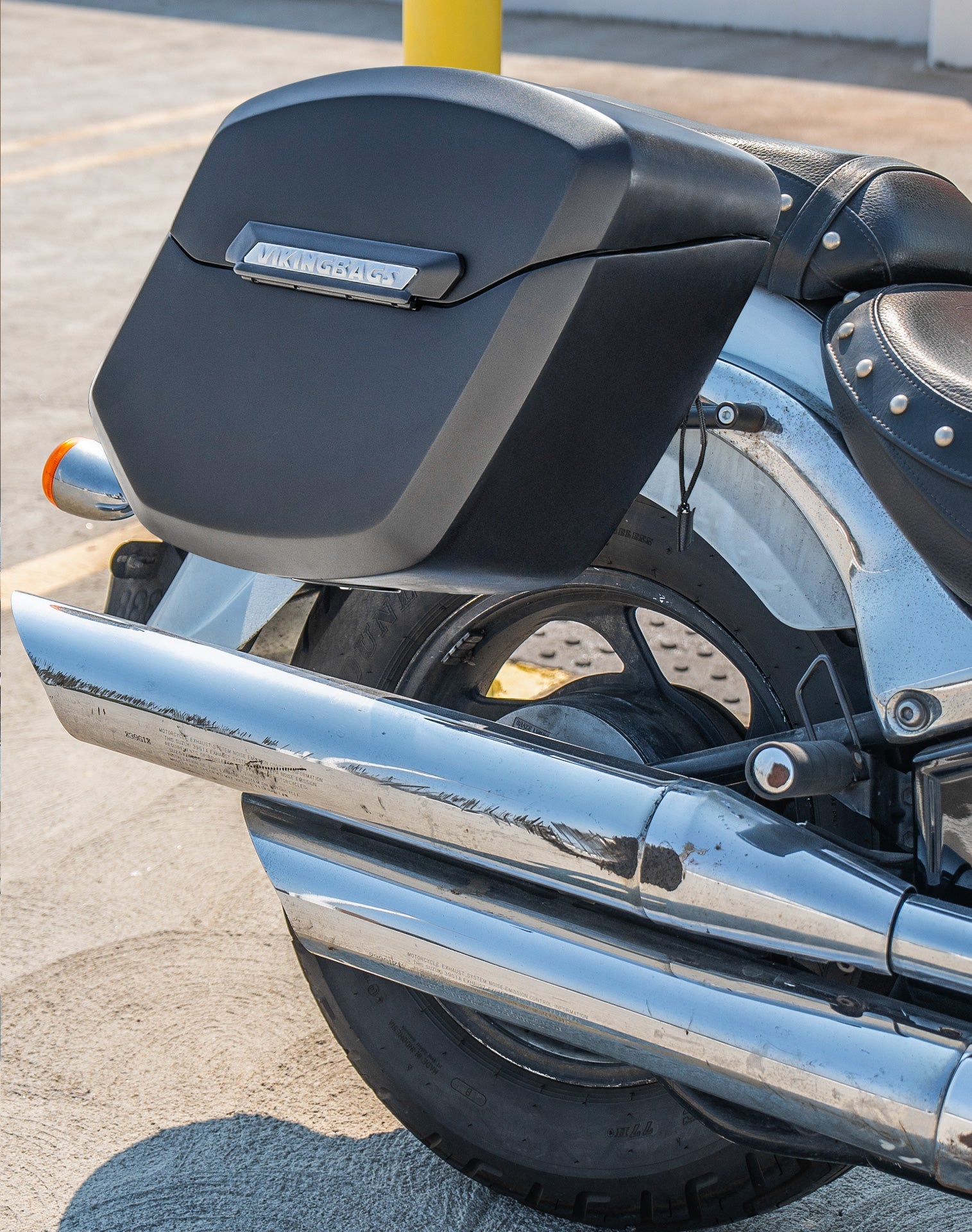 24L - Ironclad Quick-Mount Medium Suzuki Boulevard C50 VL800 Matte Hard Alforjas