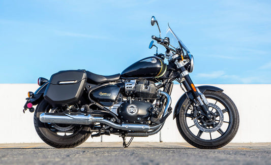 24L - Ironclad Quick-Mount Medium Royal Enfield Super Meteor 650 Matte Hard Alforjas