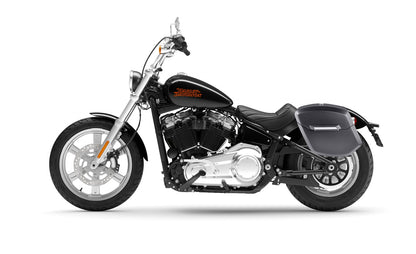 24L - Ironclad Quick-Mount Medium Harley Softail Standard FXST Matte Hard Alforjas