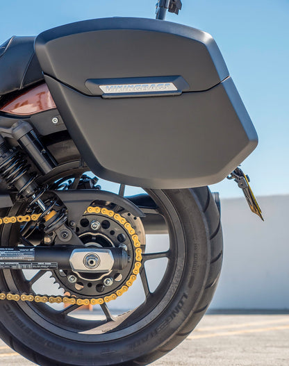 24L - Ironclad Quick-Mount Medium Honda Rebel 1100 Matte Hard Alforjas