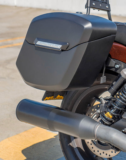24L - Ironclad Quick-Mount Medium Honda Rebel 1100 Matte Hard Alforjas