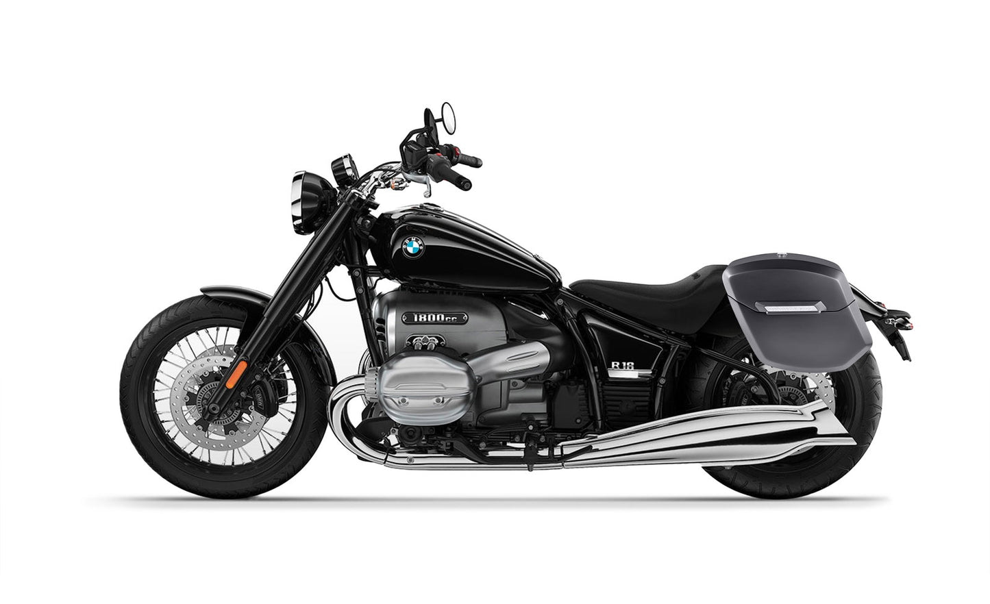 24L - Ironclad Quick-Mount Medium BMW R18 Matte Hard Alforjas