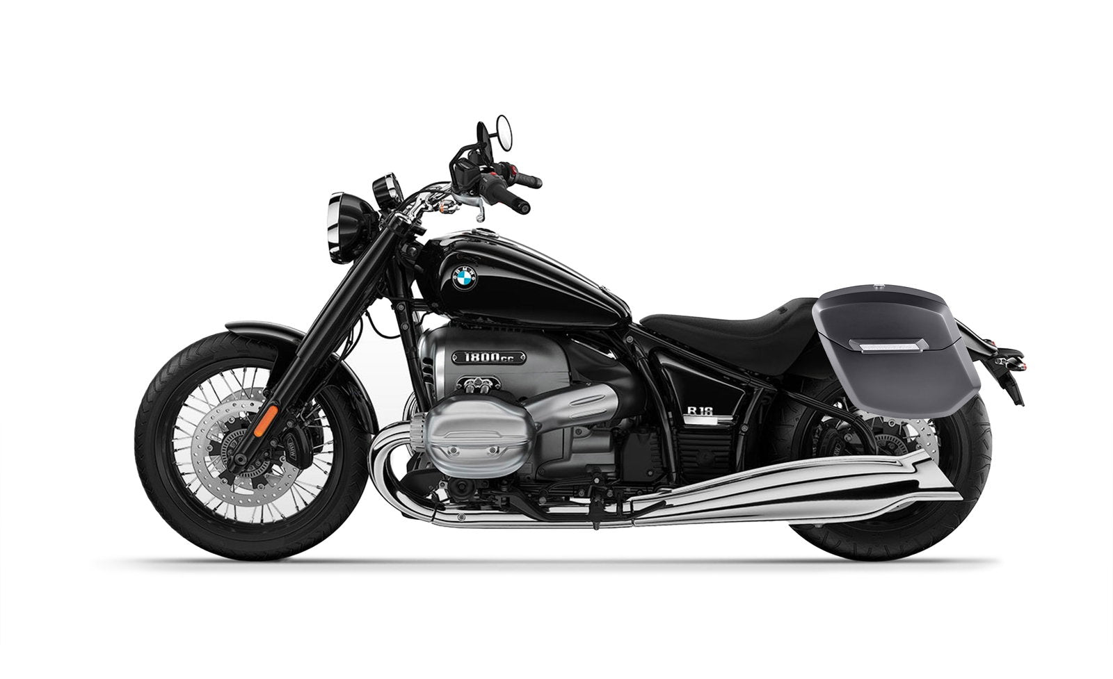 24L - Ironclad Quick-Mount Medium BMW R18 Matte Hard Alforjas