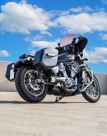24L - Ironclad Quick-Mount Medium Harley Sportster Nightster RH975/S Matte Hard Alforjas