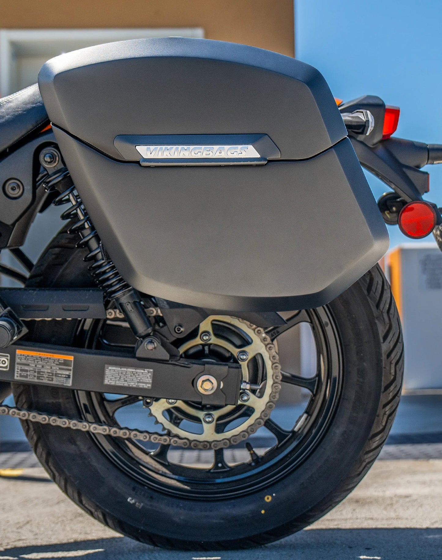 24L - Ironclad Quick-Mount Medium Kawasaki Eliminator 450 Matte Hard Alforjas