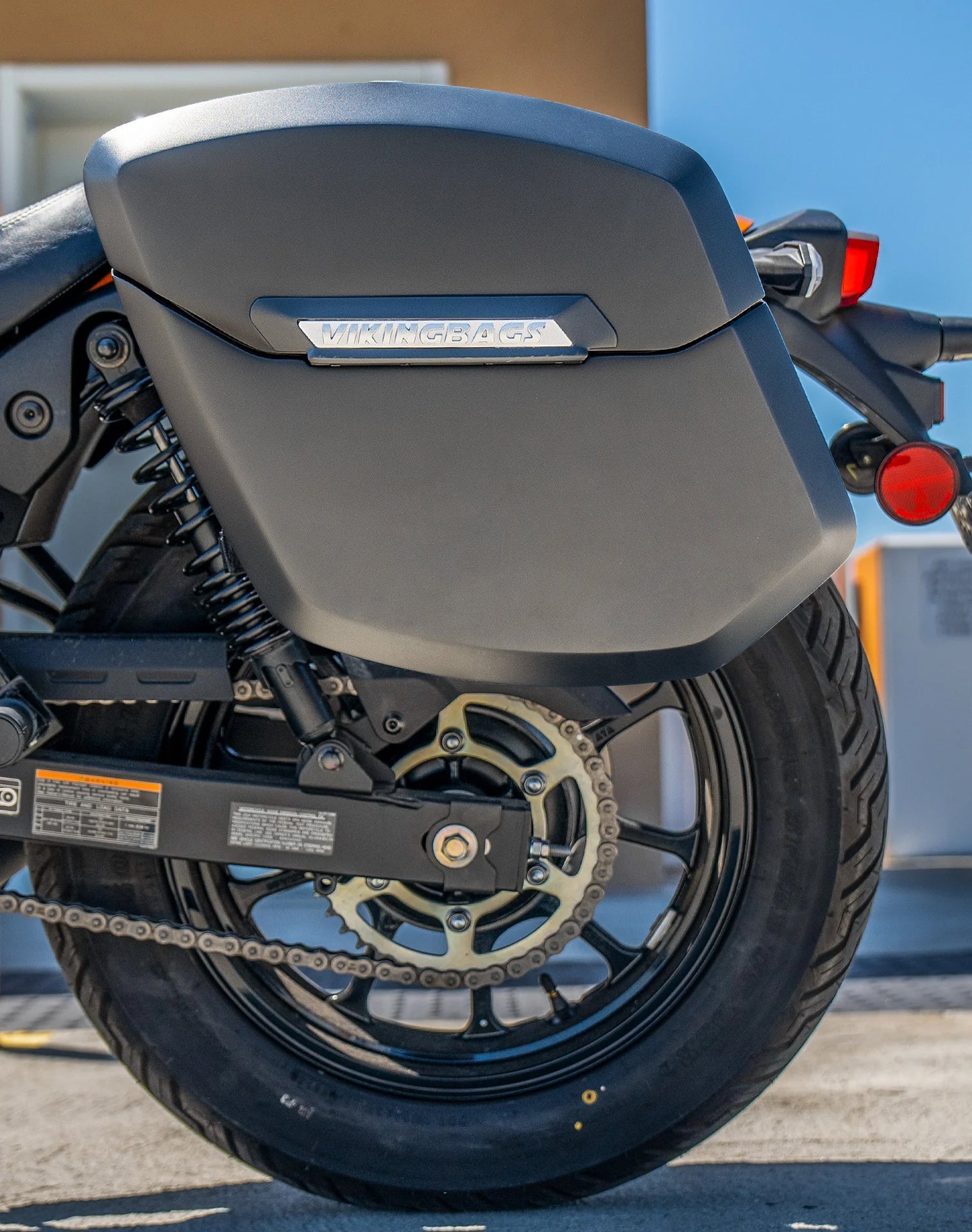 24L - Ironclad Quick-Mount Medium Kawasaki Eliminator 450 Matte Hard Alforjas