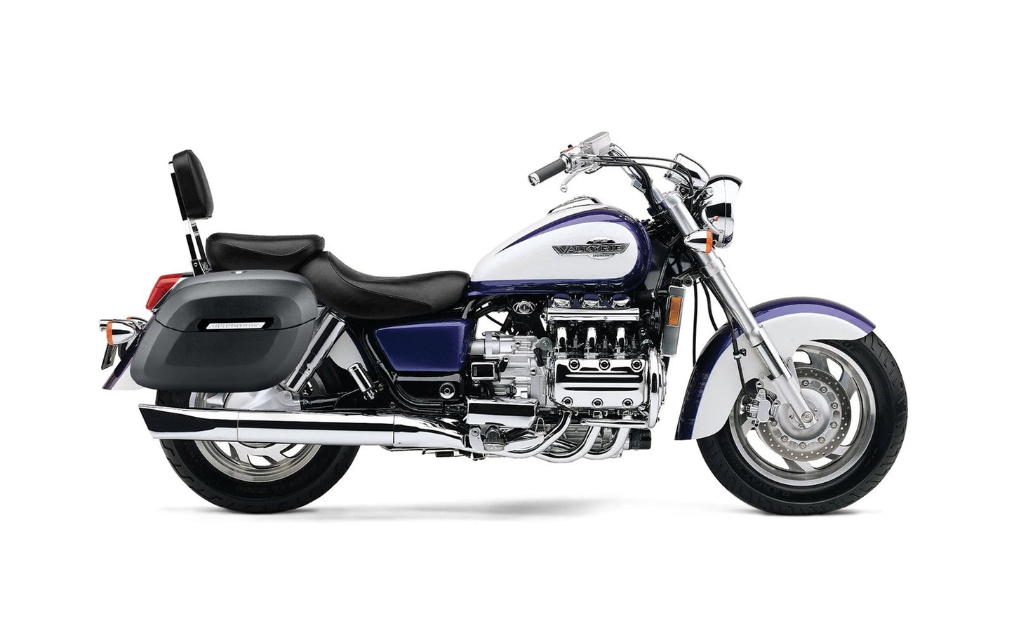 40L - Lamellar Raven XL Honda Valkyrie 1500 Interstate Matte Hard Alforjas