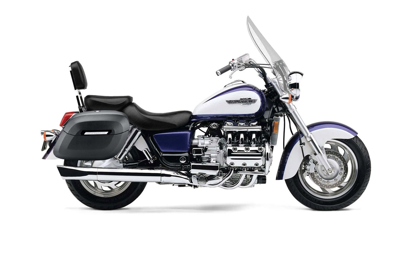40L - Lamellar Raven XL Honda Valkyrie 1500 Tourer Matte Hard Alforjas