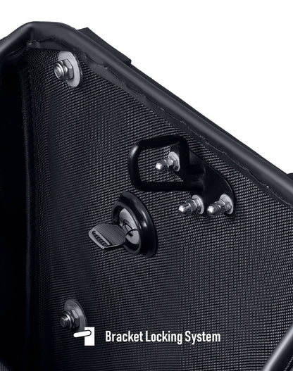 20L - Outlaw Quick-Mount Small Harley Softail Slim FLS Painted Hard Alforjas