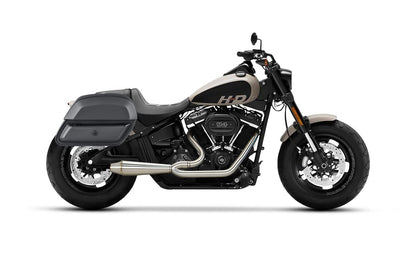 28L - Pantheon Medium Quick-Mount Harley Softail Fat Bob FXFB/S Motocicleta Alforjas