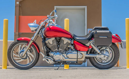 20L - Outlaw Quick-Mount Small Honda VTX 1300 C Matte Hard Alforjas