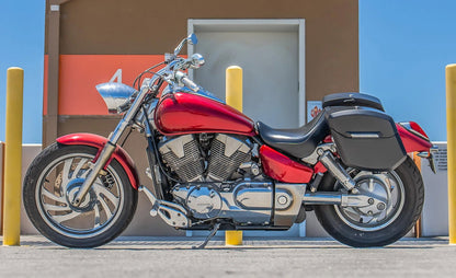 24L - Ironclad Quick-Mount Medium Honda VTX 1300 C Matte Hard Alforjas