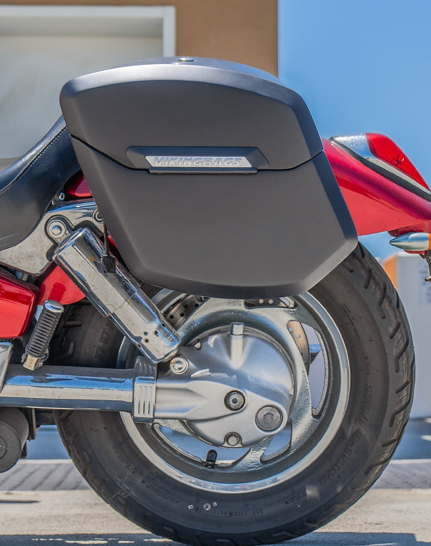 24L - Ironclad Quick-Mount Medium Honda VTX 1300 C Matte Hard Alforjas