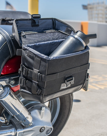 10L - Incognito Quick-Mount Small Honda VTX 1300 C Solo Alforja (Left Only)