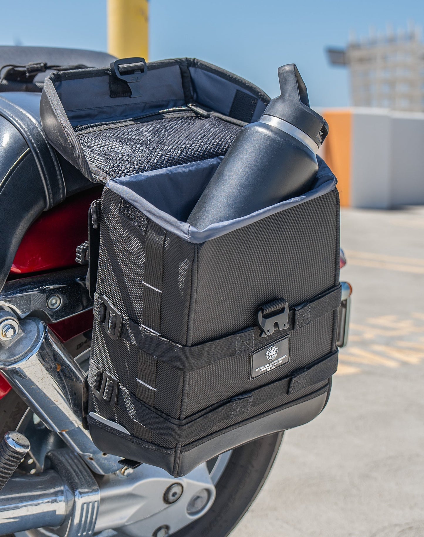 15L - Incognito Quick-Mount Medium Honda VTX 1300 C Solo Alforja (Left Only)