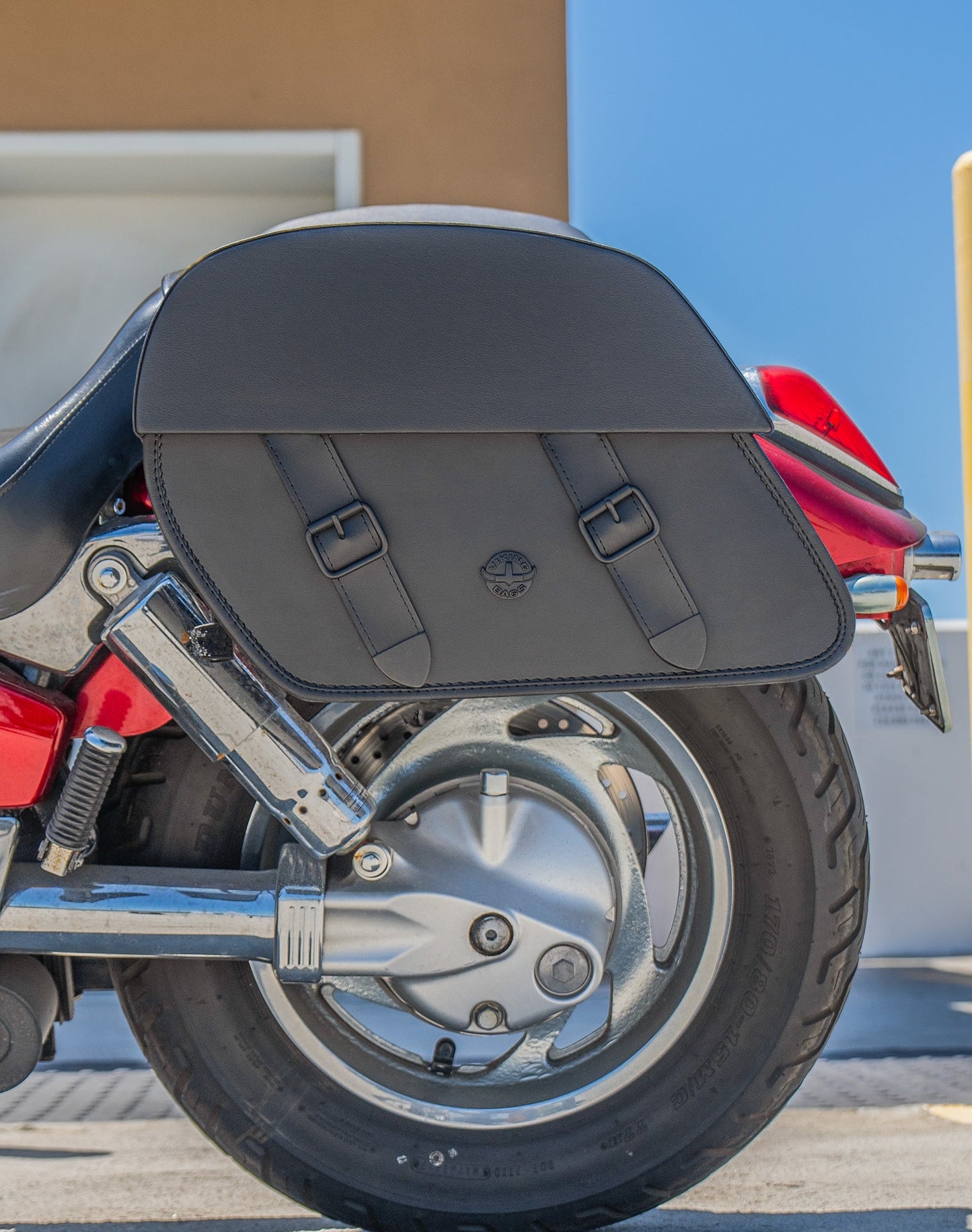 28L - Baelor Quick-Mount Medium Honda VTX 1300 C Motocicleta Alforjas