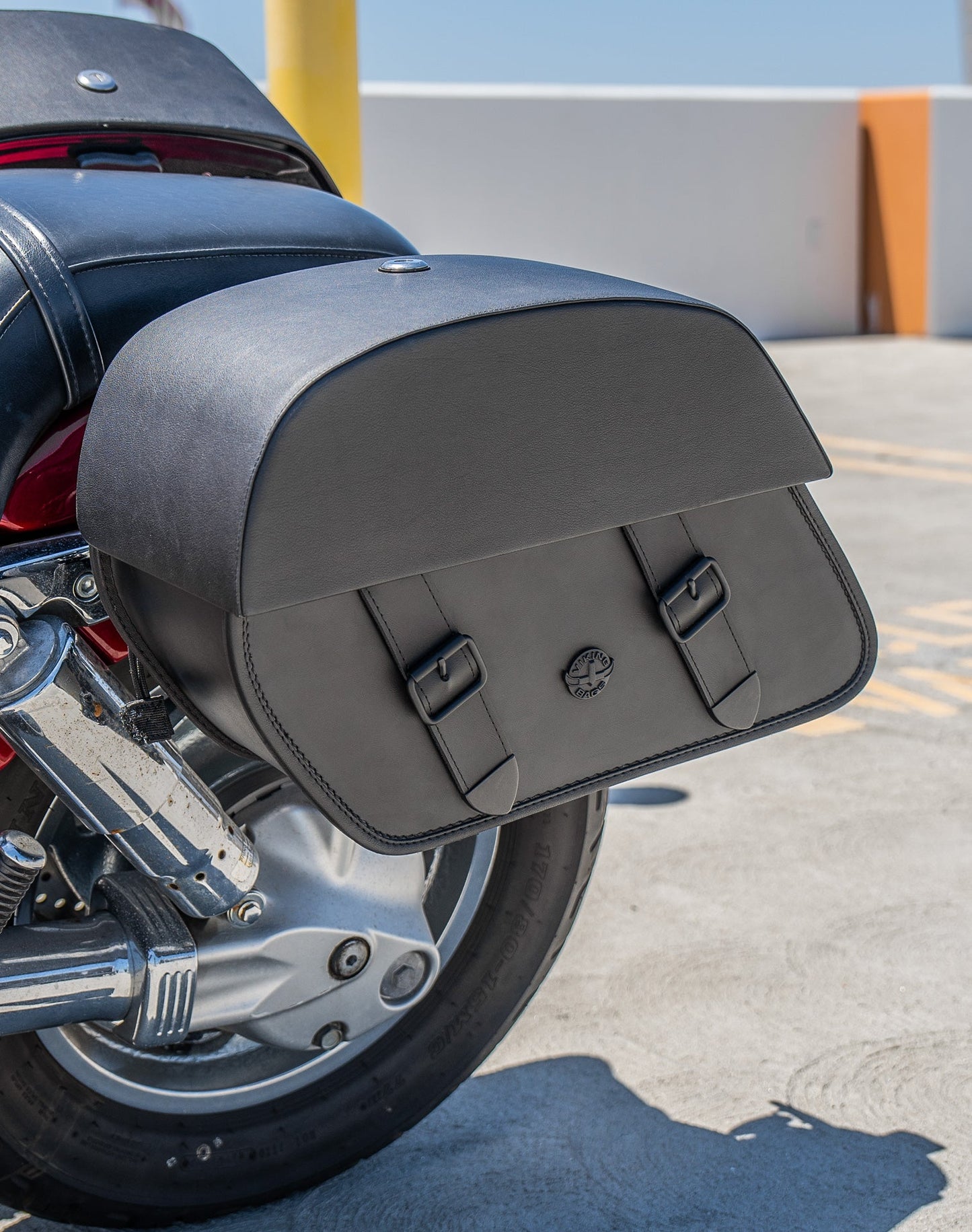 28L - Baelor Quick-Mount Medium Honda VTX 1300 C Motocicleta Alforjas