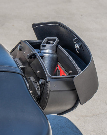 28L - Baelor Quick-Mount Medium Honda VTX 1300 C Motocicleta Alforjas