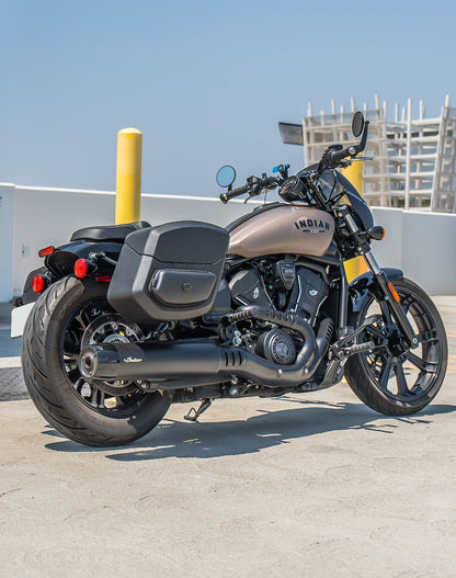 24L - Ironclad Quick-Mount Medium 2025+ Indian Sport Scout Sixty Leather Wrapped Hard Alforjas