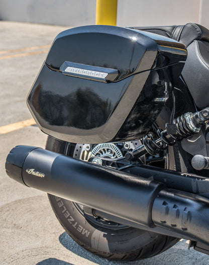 24L - Ironclad Quick-Mount Medium 2025+ Indian Scout Sixty Bobber Painted Hard Alforjas
