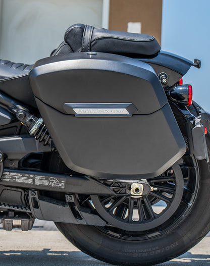 24L - Ironclad Quick-Mount Medium 2025+ Indian Scout Sixty Bobber Matte Hard Alforjas