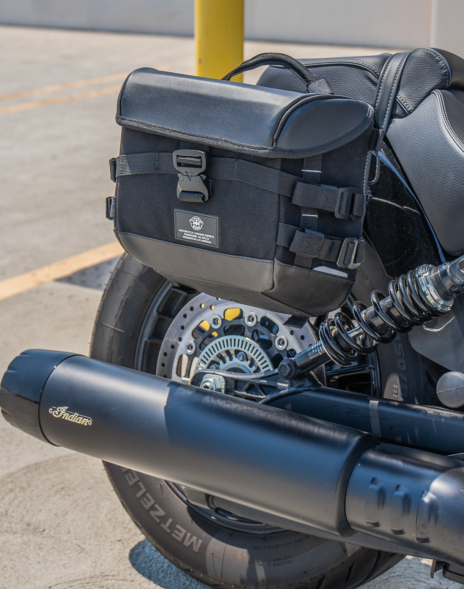 10L - Incognito Quick-Mount Small 2025+ Indian Scout Sixty Bobber Solo Alforja (Right Only)