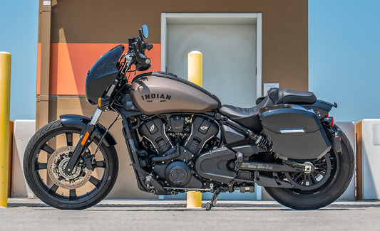 24L - Ironclad Quick-Mount Medium 2025+ Indian Sport Scout Painted Hard Alforjas