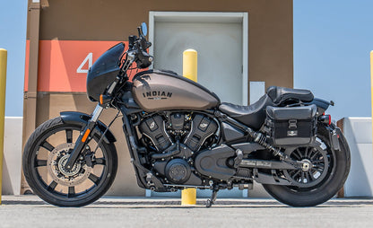 10L - Incognito Quick-Mount Small 2025+ Indian Sport Scout Solo Alforja (Left Only)