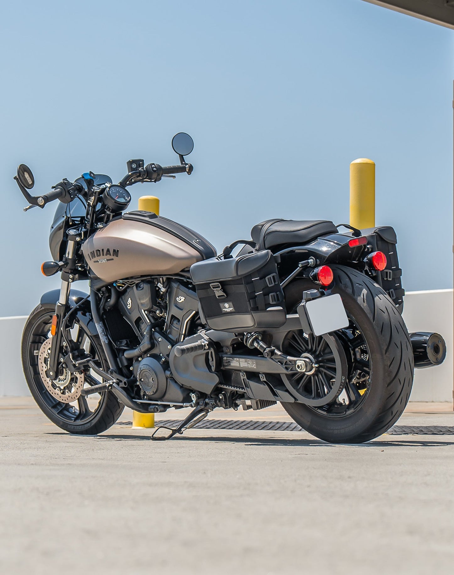 10L - Incognito Quick-Mount Small 2025+ Indian Sport Scout Solo Alforja (Left Only)