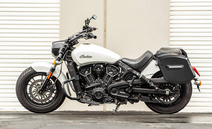 24L - Ironclad Quick-Mount Medium Indian Scout Classic 2025+ Matte Hard Alforjas