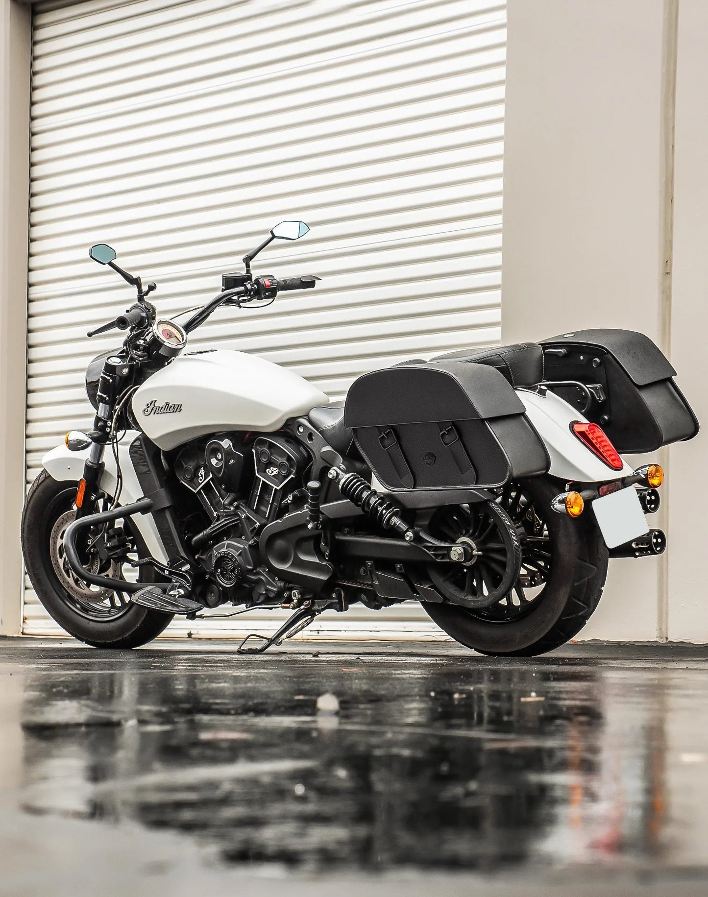 28L - Baelor Quick-Mount Medium Indian Scout Classic 2025+ Motocicleta Alforjas