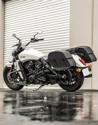 28L - Baelor Quick-Mount Medium Indian Scout Classic 2025+ Motocicleta Alforjas