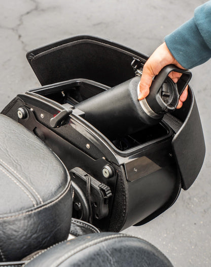 28L - Pantheon Quick-Mount Medium Indian Scout Classic 2025+ Motocicleta Alforjas