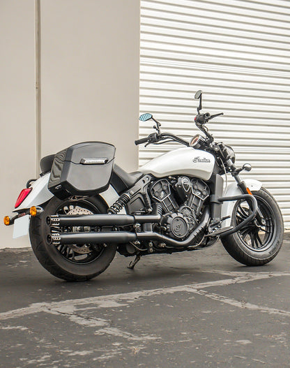 24L - Ironclad Quick-Mount Medium Indian Scout Sixty Classic 2025+ Painted Hard Alforjas