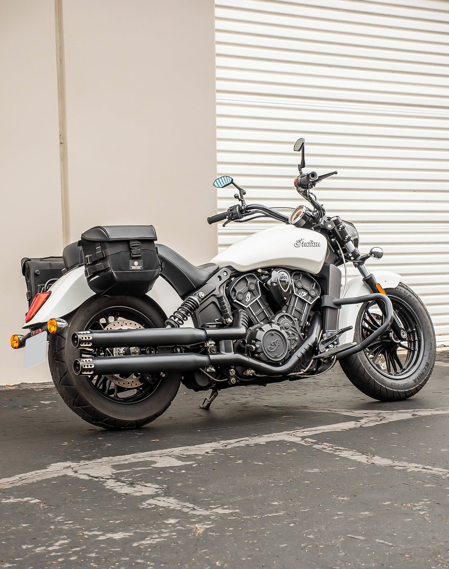 10L - Incognito Quick-Mount Small 2025+ Indian Scout Sixty Classic Solo Alforja (Right Only)