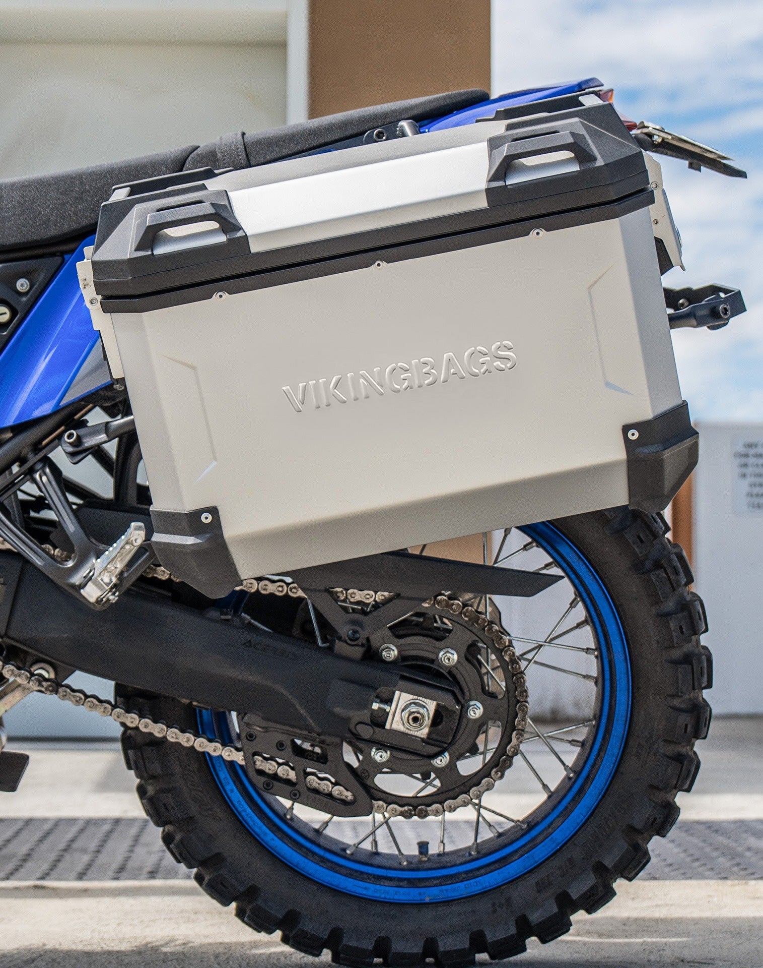 45L - Apex XL Yamaha Tenere 700 Aluminum Side Cases Silver