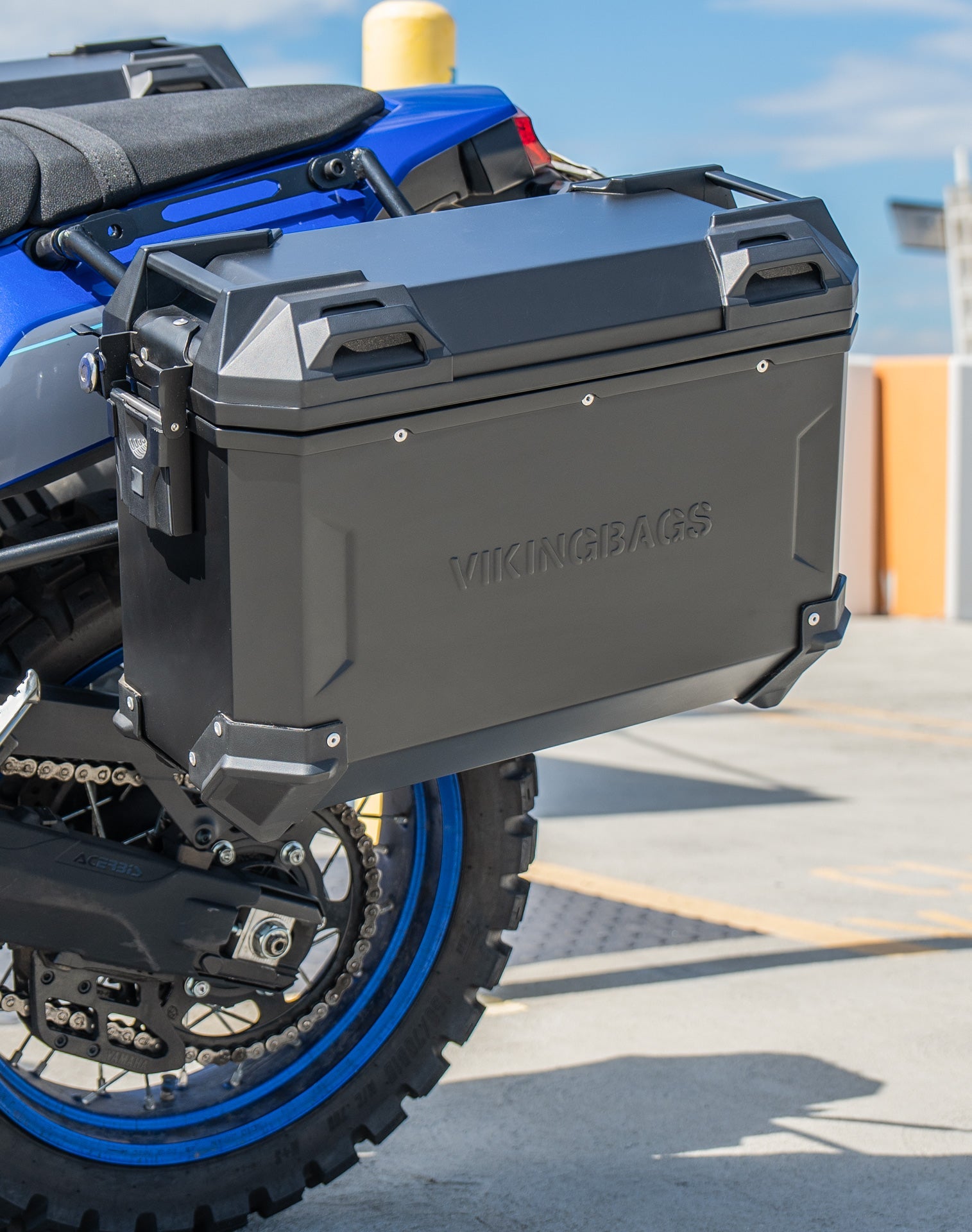 45L - Apex XL Yamaha Tenere 700 Aluminum Side Cases Black