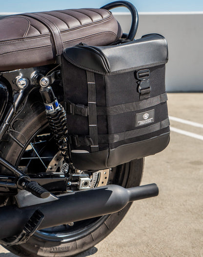 15L - Incognito Quick Mount Medium Triumph Bonneville T100 Solo Motocicleta Alforja (Left Only)