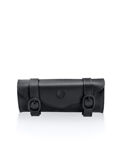 1L - Dark Age Plain Honda Leather Motocicleta Bolsa para manubrio