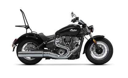 Iron Born Blade 25" Indian Scout Classic 2025+ Sissy bar with Foldable Luggage Rack Matte Black