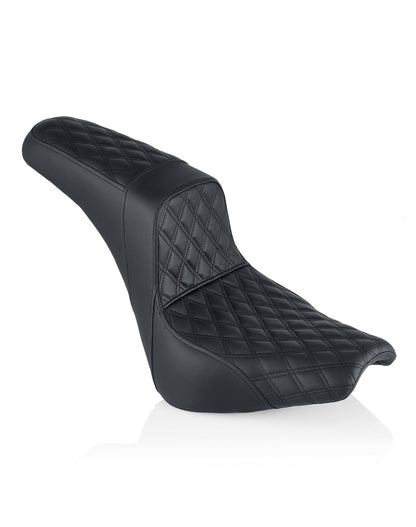 Iron Born Diamond Stitch 2-Up Seat para 2018+ Harley Softail Street Bob FXBB/S