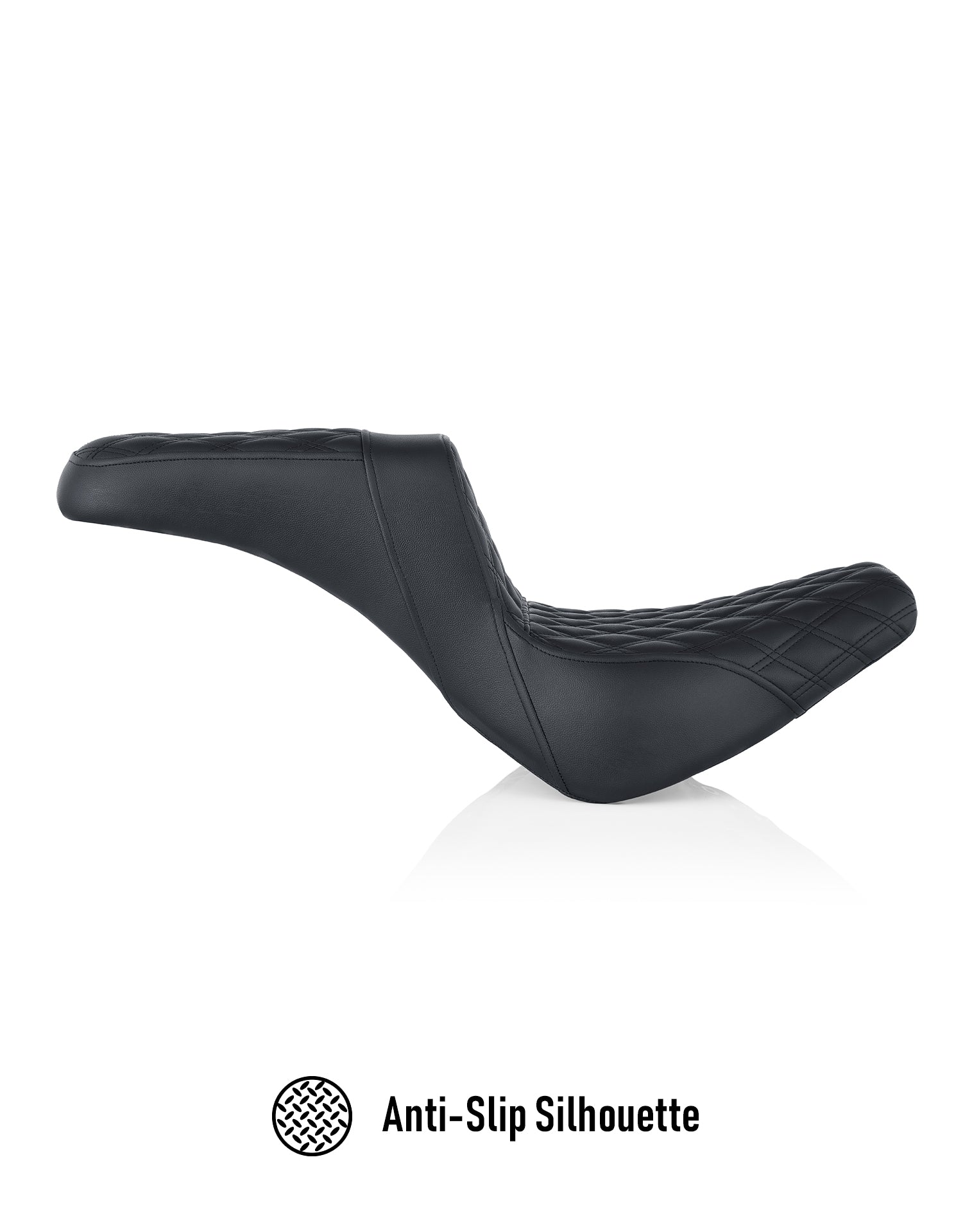 Iron Born Diamond Stitch 2-Up Seat para 2018+ Harley Softail Street Bob FXBB/S