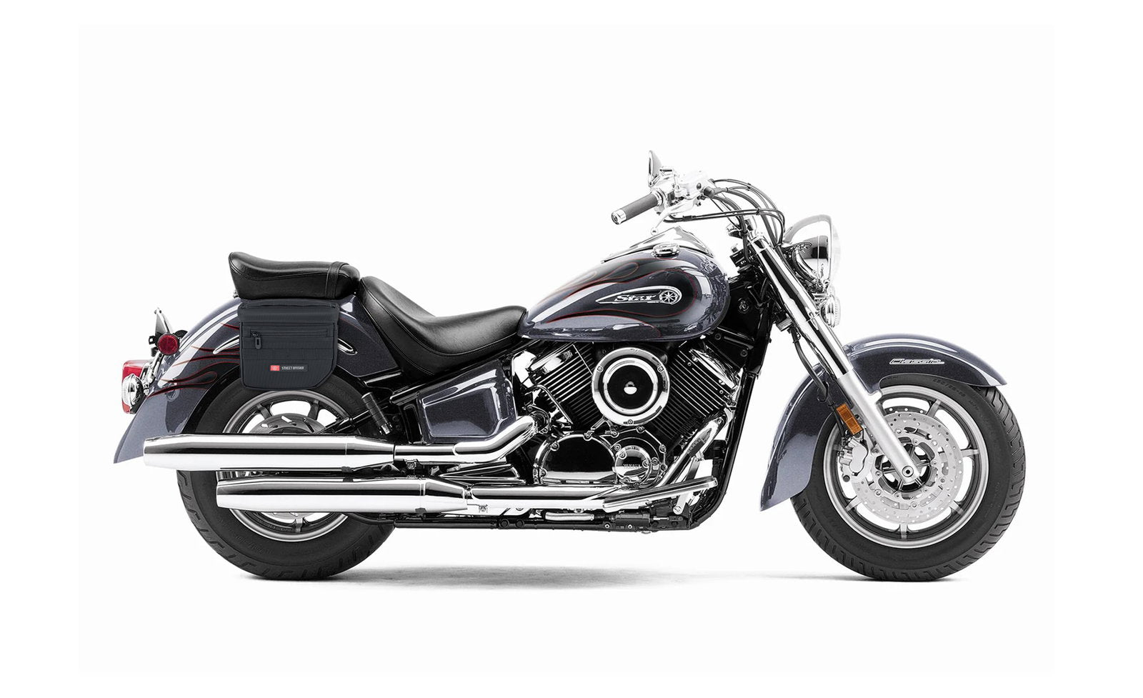 8L - Patriot Small Yamaha V Star 1100 Classic XVS11A Throw Over Alforjas